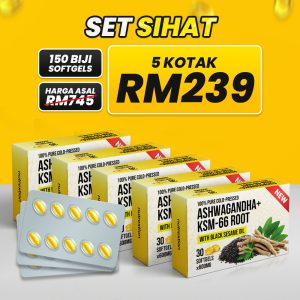 Ashwagandha+ 5 Kotak